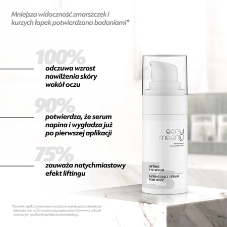 Liftingujące serum pod oczy