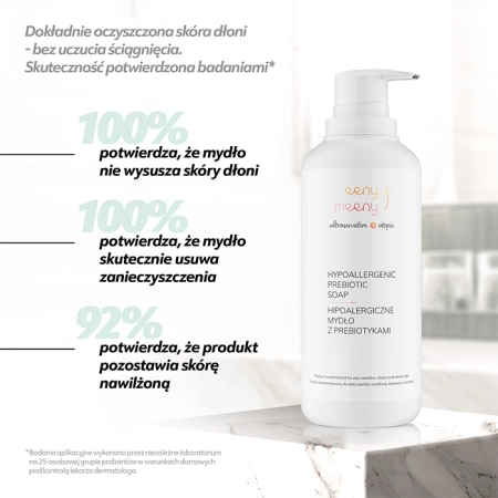 Hipoalergiczne mydło z prebiotykami