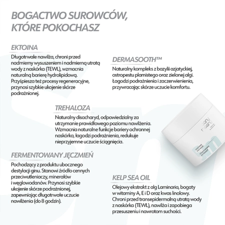 Kojąca maska do twarzy