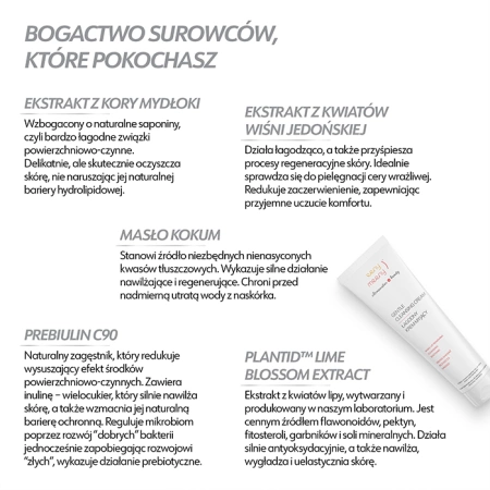 Łagodny krem myjący