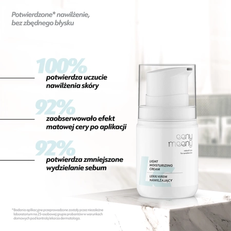 Lekki krem nawilżający