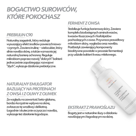 Hipoalergiczne mydło z prebiotykami