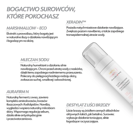 Puszysta pianka oczyszczająca