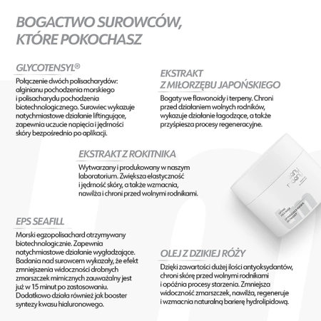 Liftingująca maska do twarzy