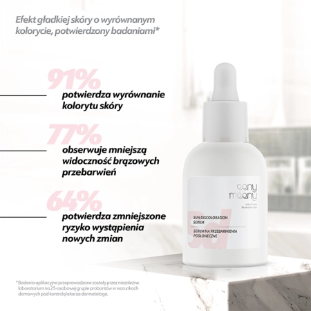 Serum na przebarwienia posłoneczne KRÓTKI TERMIN