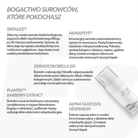 Liftingujące serum pod oczy